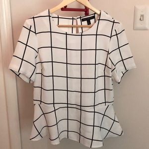 Banana Republic Factory Peplum Blouse